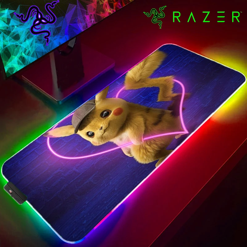 Razer présente un clavier, une souris et un tapis de souris Pikachu
