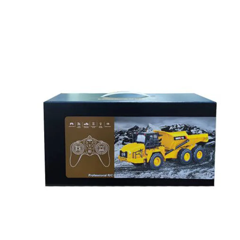 Huina 1553 R/C Dump Truck 11 Channel Rc Car Loading Truck Remote Controlled Car Toys Vehicles For Boys 5