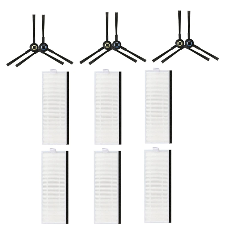 

HEPA Filter Side Brush Vacuum Cleaner Replacement Accessories For Ilife A7/A9S/X785/X750/X800