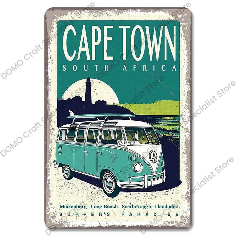 NOSTALGIC-ART Metalen bord VW Bulli - Get Lost 30x40 cm kopen
