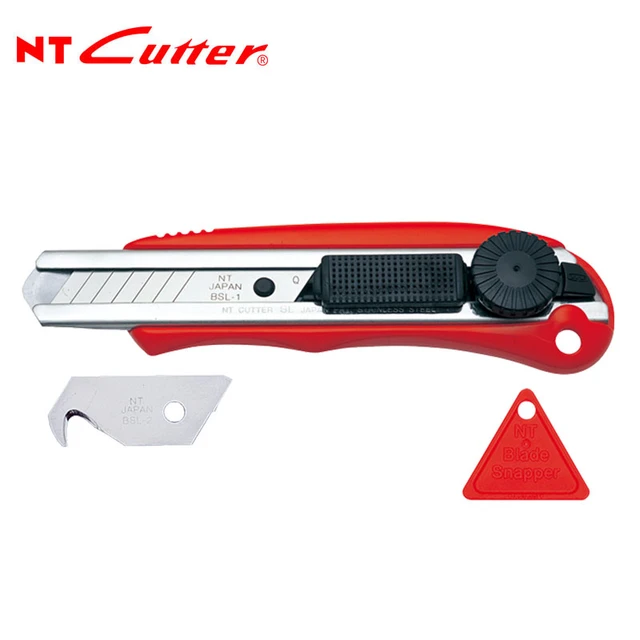 NT Cutter 18mm Heavy Duty Extra Sharp Black Snap Off Blades 250