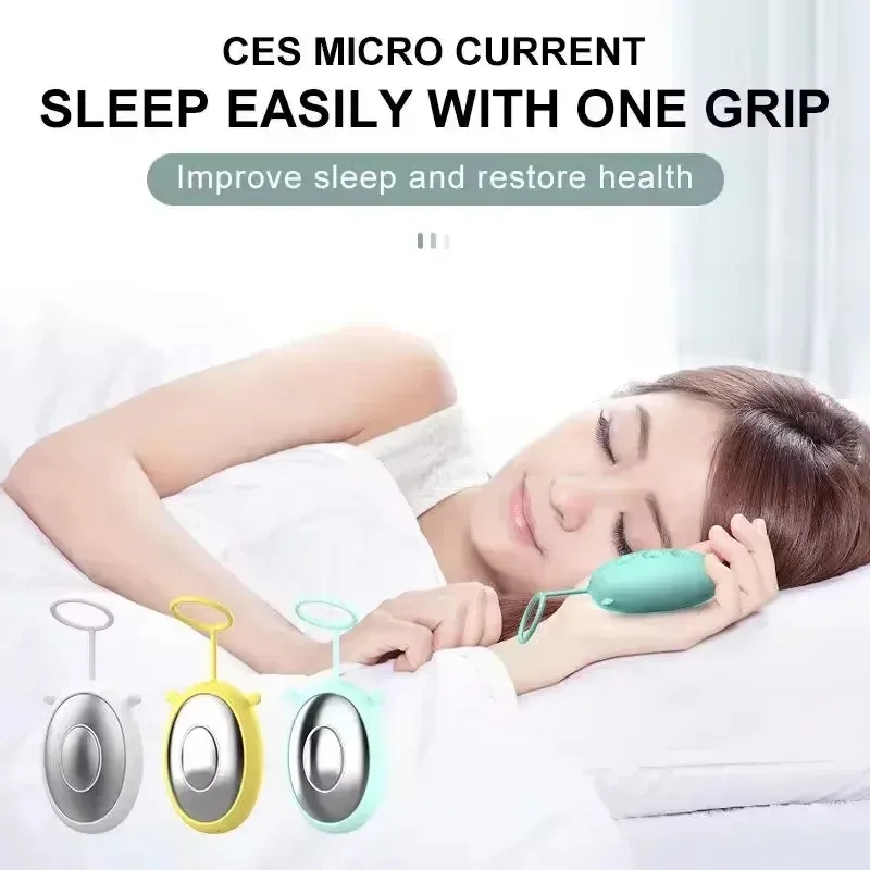 Smart Sleep Instrument Anxiety Relief Neuro Sleep Nerves Insomnia Soothe Device Pulse Stimulation Hand Held Sleeping Aid Device