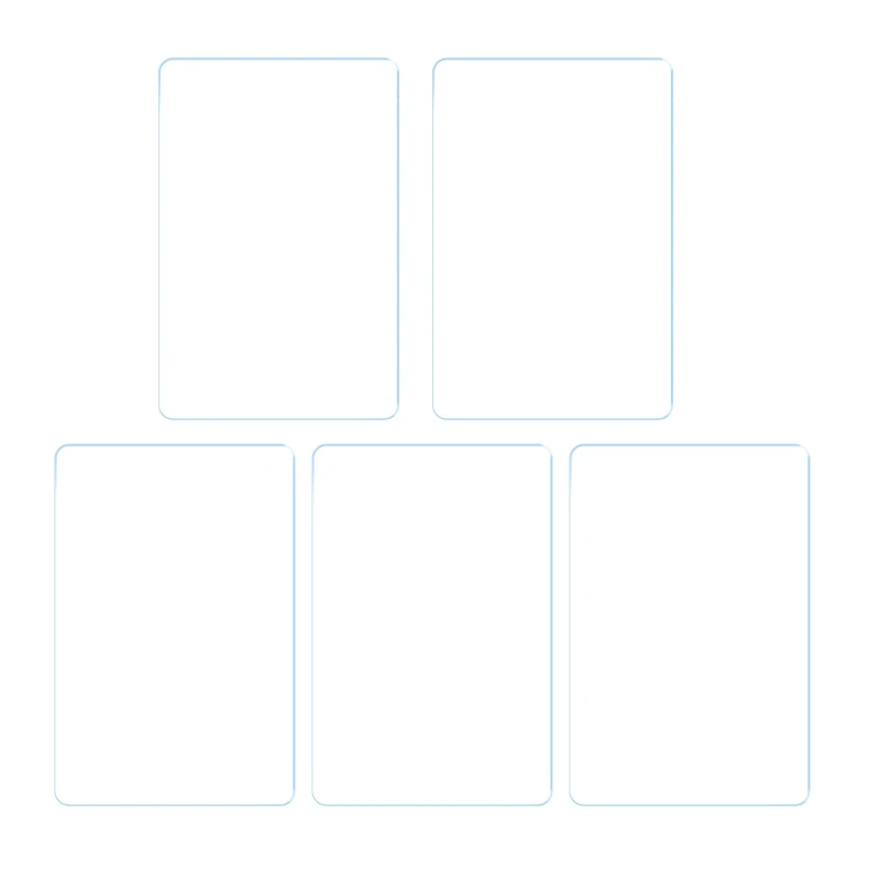 5pcs Clear Soft PET Screen Protector for Miyoo Mini Game Consoles Anti Oil/ Water PET Screen Cover Protective Films