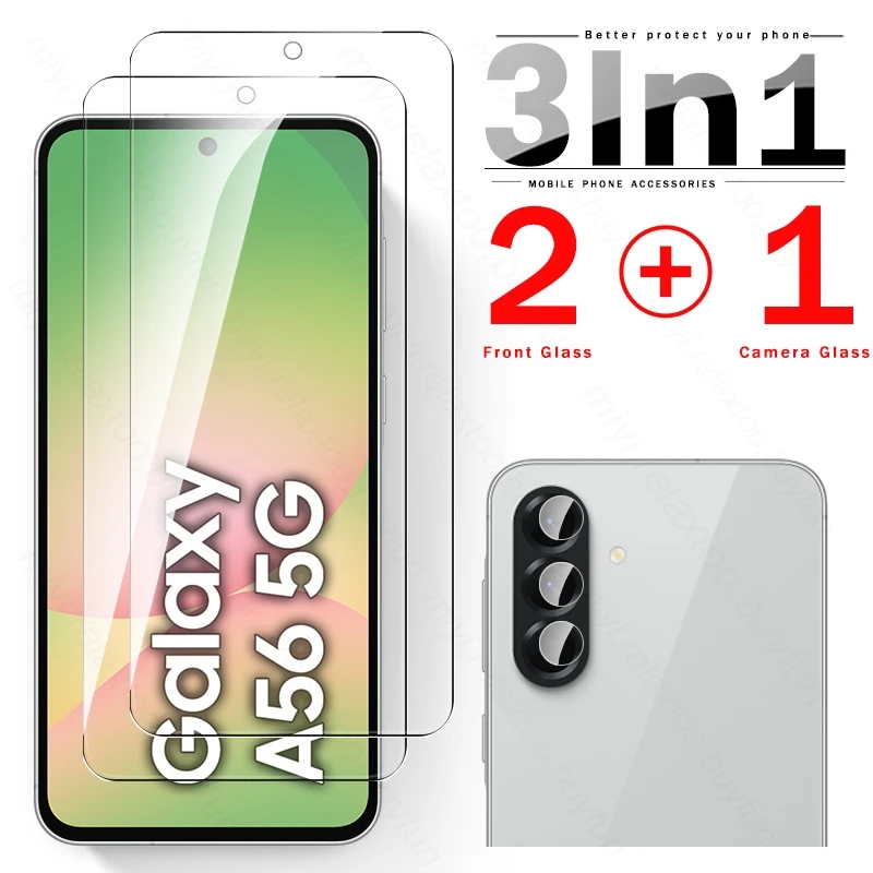 Premium 9H Tempered Glass & Camera Lens Screen Protector Film