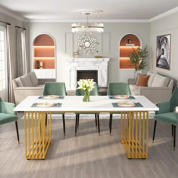 Tribesigns Modern Office Desk, 70.9 6