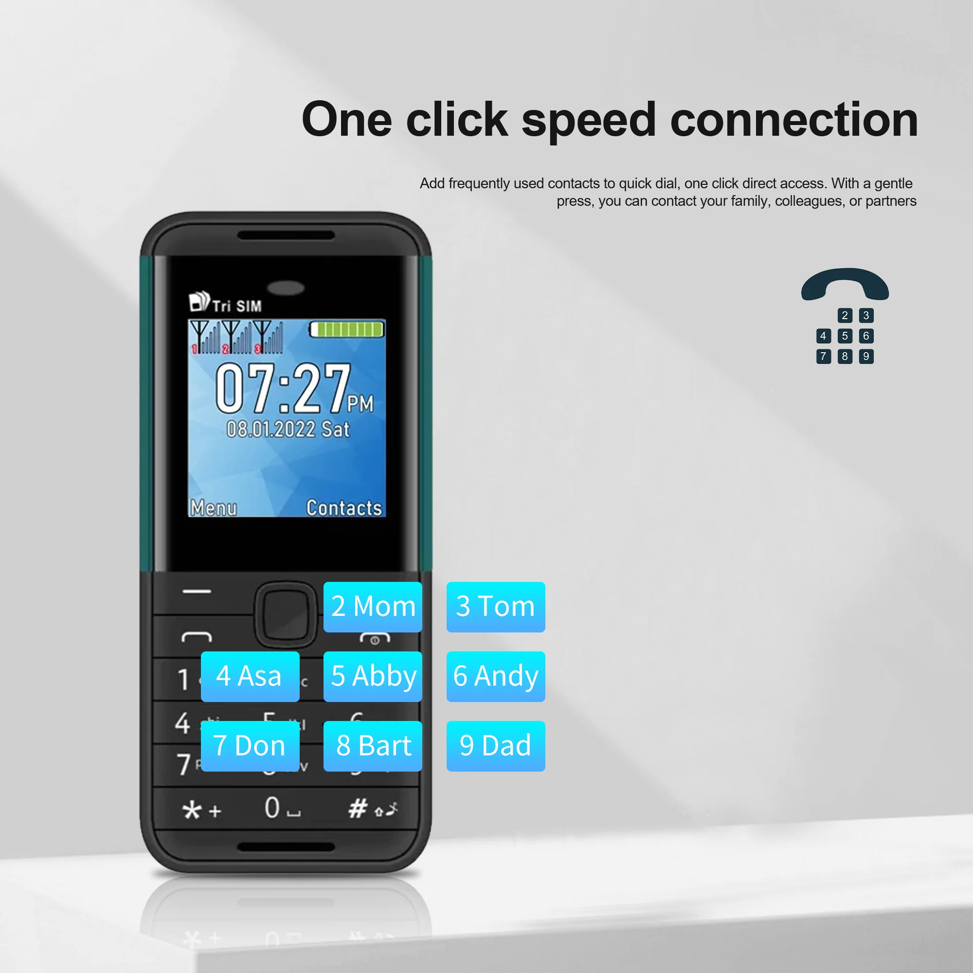 SERVO BM5310 Mini Mobile Phone 2G GSM Magic Voice Bluetooth Call Blacklist Speed Dial MP4 FM Radio Small Cellphone 3 SIM Standby