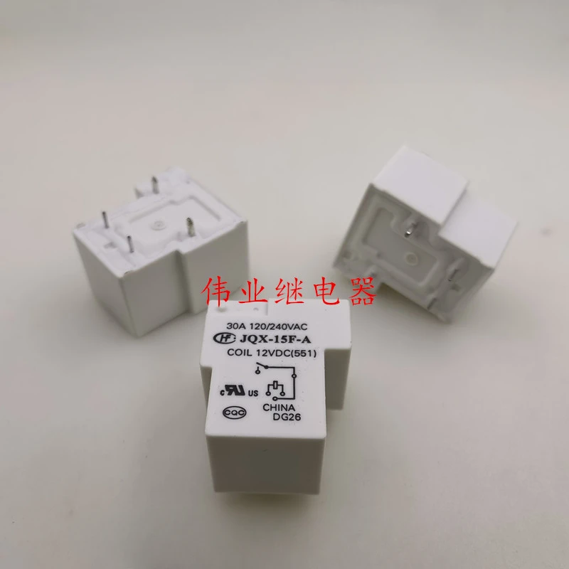 

（Brand-new）1pcs/lot 100% original genuine relay:JQX-15F-A 12VDC 4pins 30A
