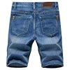 Summer Shorts Jeans Men Denim Pants Stretch Dark Blue Fashion Design Men's Jeans Slim Straight Male Short Jeans Hombre 4