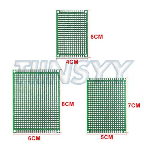 9x15 8x12 7x9 6x8 5x7 4x6 3x7 2x8 cm Double Side Prototype Diy Universal Printed Circuit PCB Board Protoboard For Arduino - Image 4