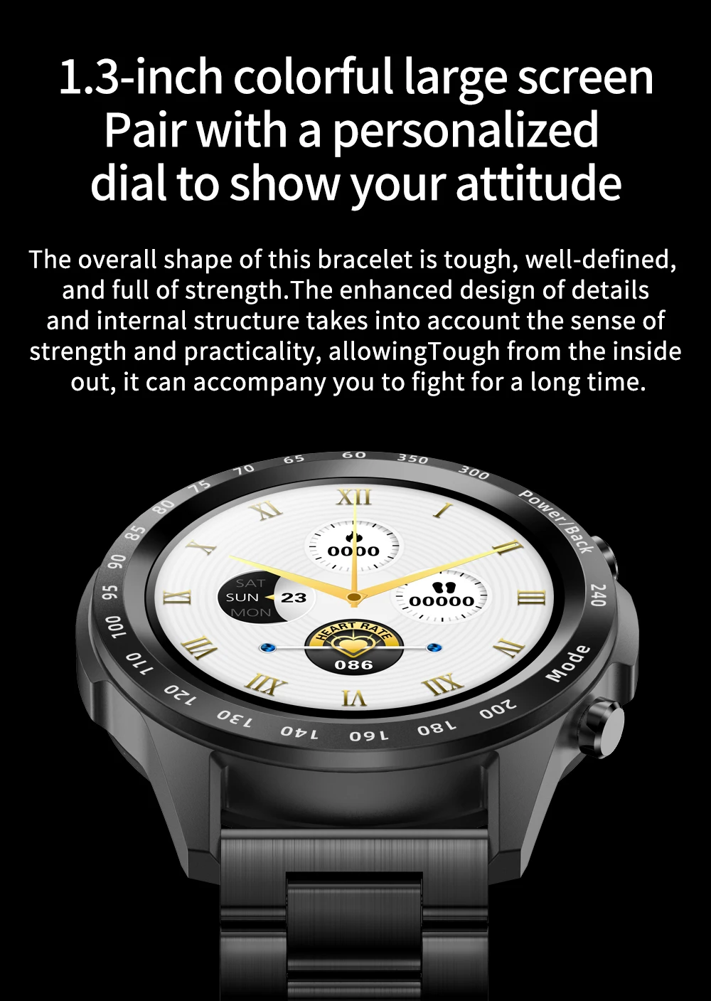 2022 Men Smart Watch Heart Rate Blood Pressure IP67 Waterproof Sports Fitness Luxury Watch Bluetooth Call Smartwatch Music Clock