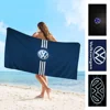 V-Volkswagens Car Logo Big Microfiber Beach Towels Quick Dry Towel Sand Beach Towels Pool Towel for Travel Swim Pool Yoga 1