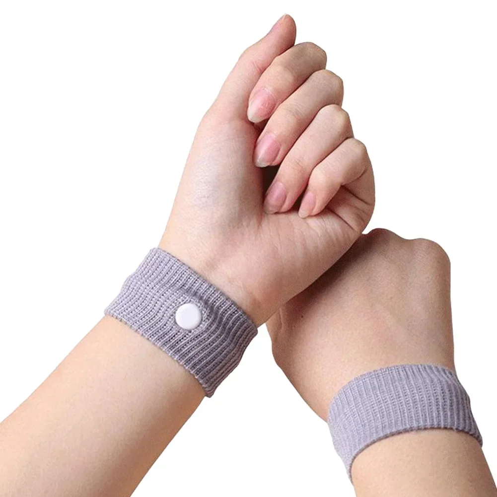 New 1 Pair Prevent Dizziness And Stop Vomiting Wrist Guards Acupoint Pressing Outdoor Sports Wristband For Car And Boat Travel