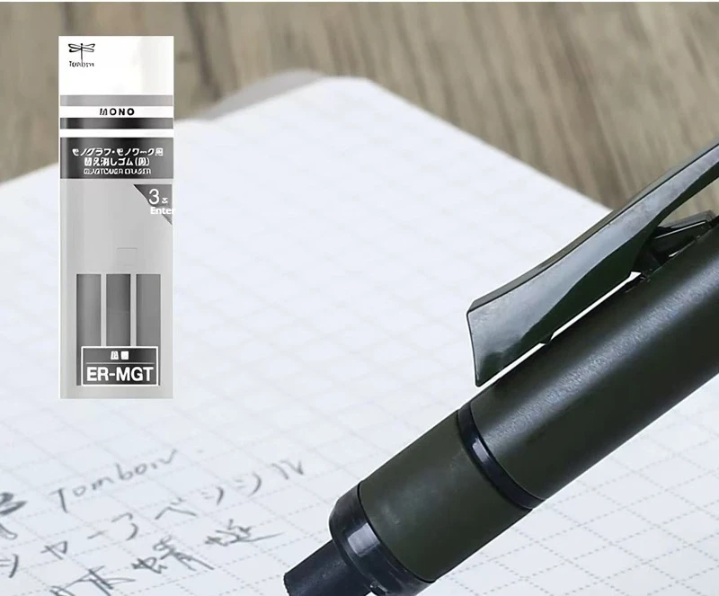 Neuer japanischer Tombow Mono-Druckbleistift, Vintage-Serie Shake To Lead 0,5 mmHB Lapiseira professionelles Zeichnen, Skizzieren, Schreiben – Detail 11