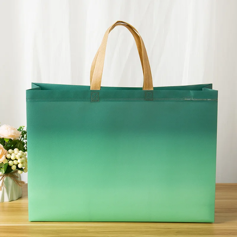 Tanio Torba wodoodporna torba torebki Gradient różowa zielona torba na