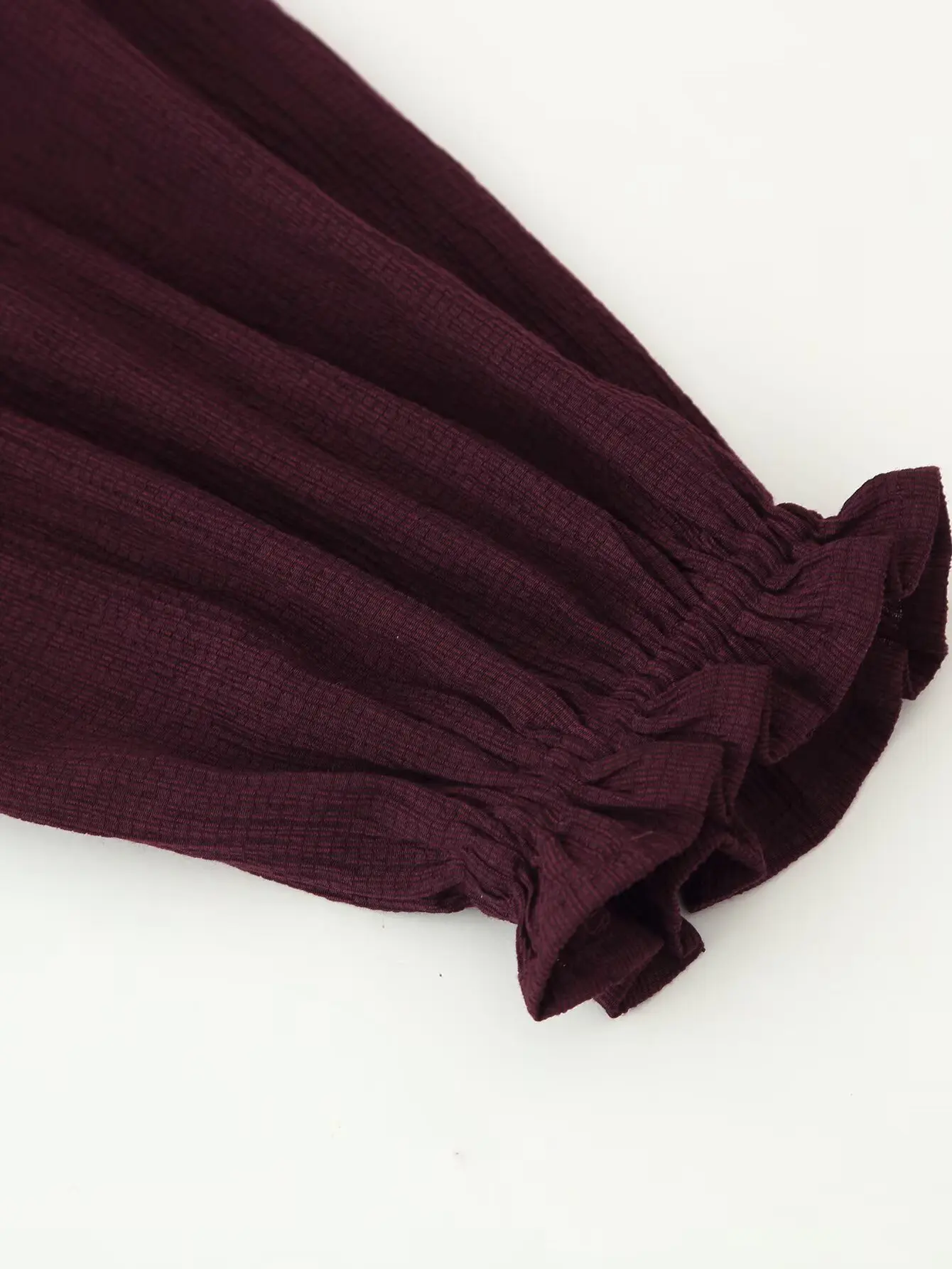 Women Retro Shirt Fashion Casual Ruffled Collar Bead Lace-Up Single Breasted Long Sleeved Blouse Lady High Street Loose Shirt To