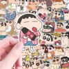 100Pcs Cartoon Anime Crayon Shin chan Stickers For Car Laptop Phone Stationery Decor Decals Waterproof Sticker Kids Toys 2