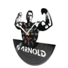 Bodybuilding Vinyl Record Wall Clock For GYM Fitness Room Workout Artwork Customizable Bodybuilder Name Carved Music Album Clock 3
