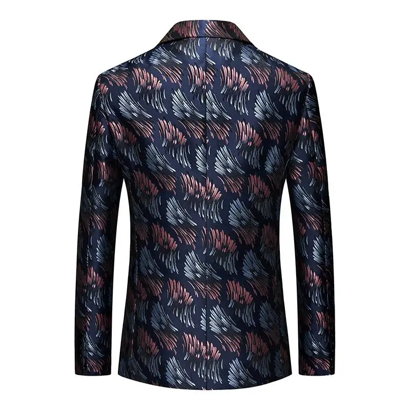 Men Suits Jackets 30 Styles Formal Suit Jacket Luxury Jacquard Men Wedding Party Blazer Dinner Tuxedo Jacket Streetwear Dress Coat Plus Size 6XL-M