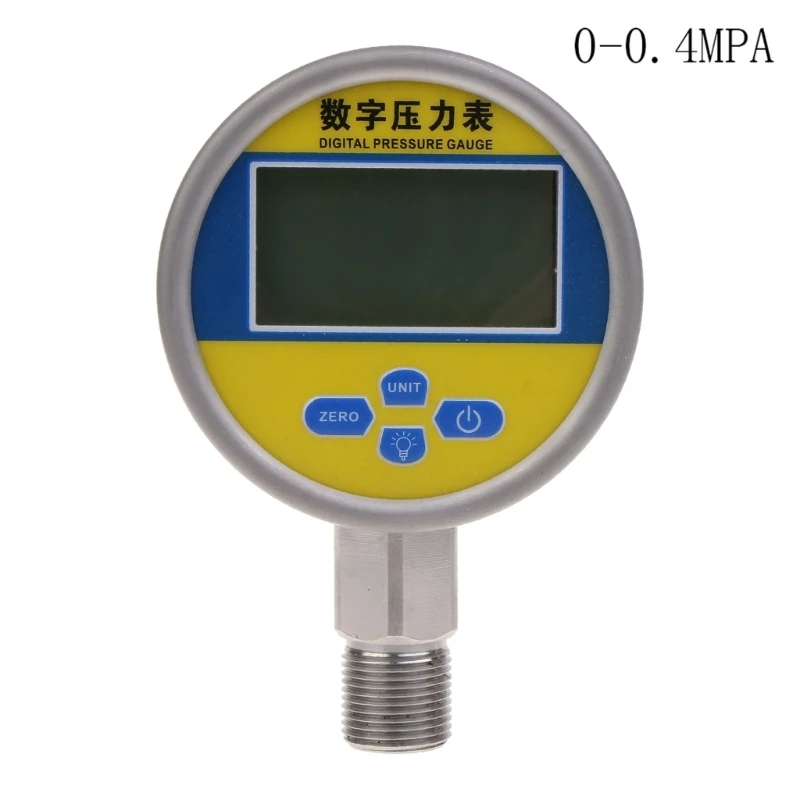 for Smart Pressure Gauge Digital LCD Display Lower Mount Hydraulic