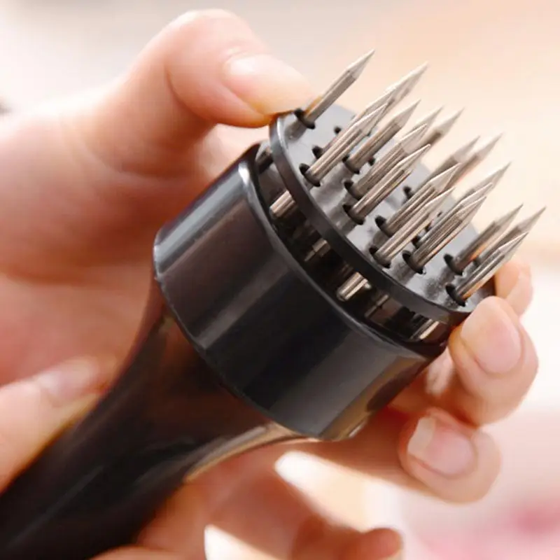 Meat Slicer Steel Nail Pork Skin Pork Hammer Meat Needle Meat Slicer Ribs Beef Tendon Fork Steak Tool Fork
