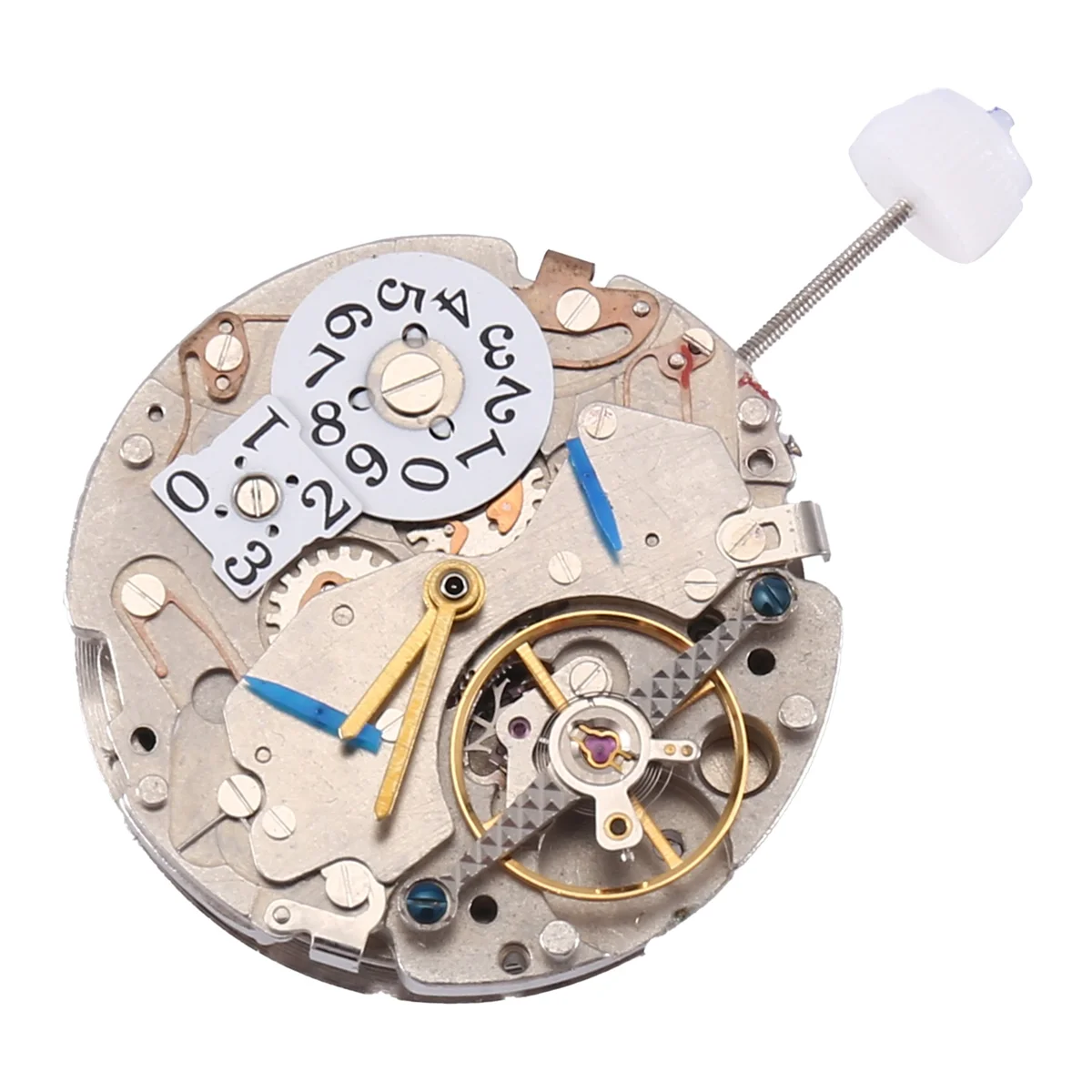 Watch Movement Automatic Mechanical Movement L10 Watch Heart 5 PIN 12 O'clock Calendar 3/9 Seconds New LB10
