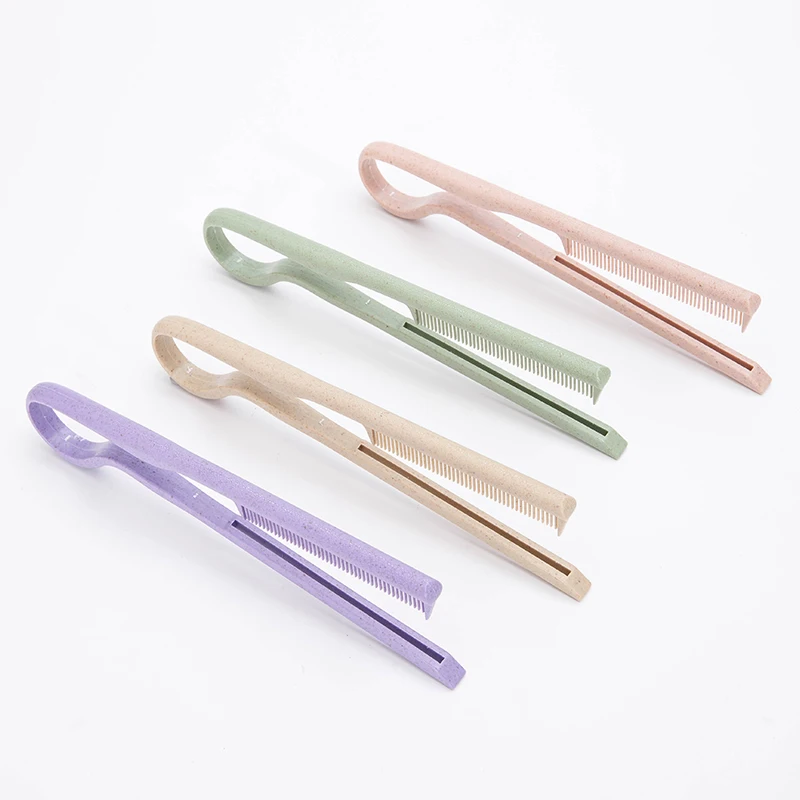 Wheat Straw V-shaped Flat Comb for Hair Straight Salon Hair Brush Straightner Hairdressing Comb Portable Mini Barber Hairbrush