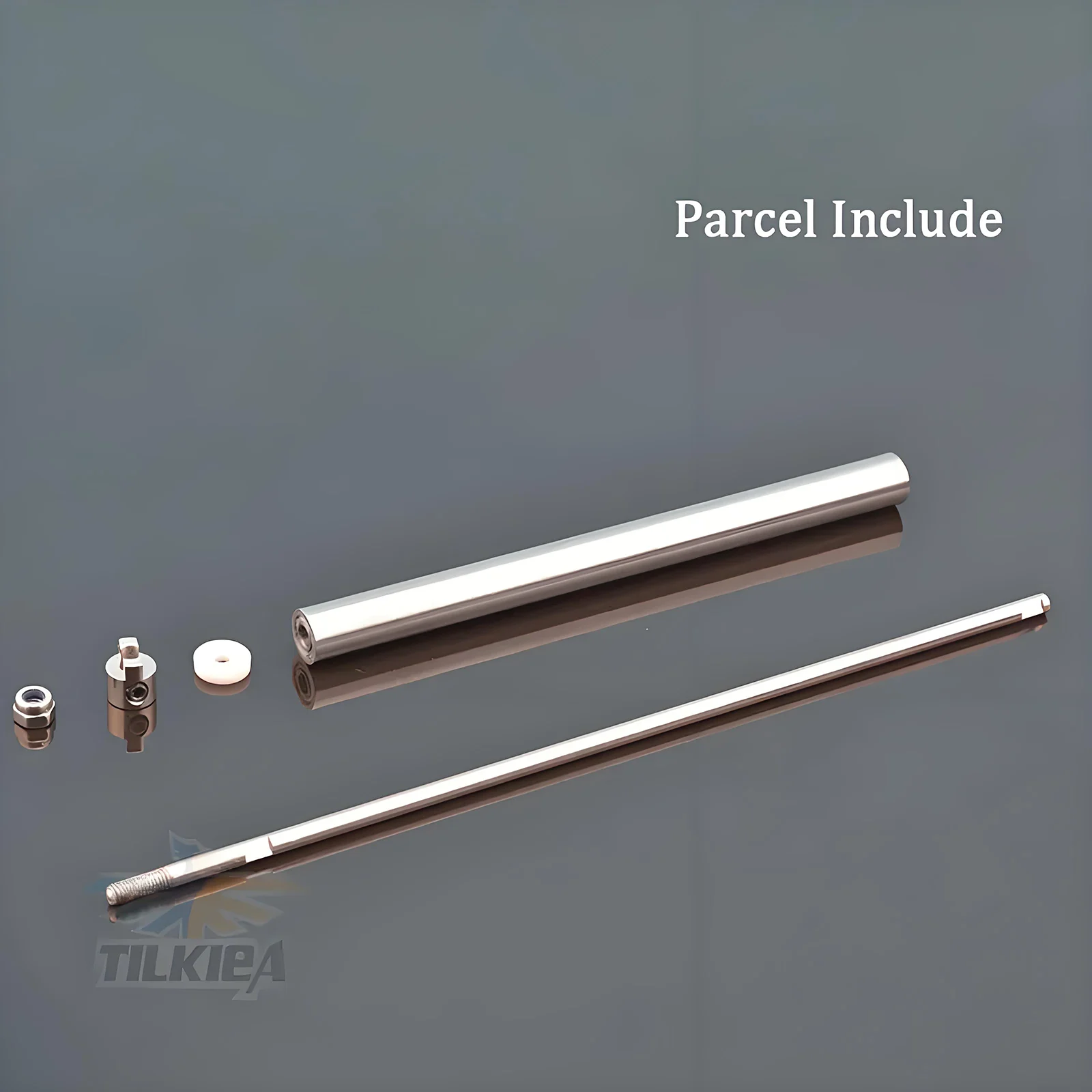 Arbre de bateau RC 3mm acier inox 304 10-30cm