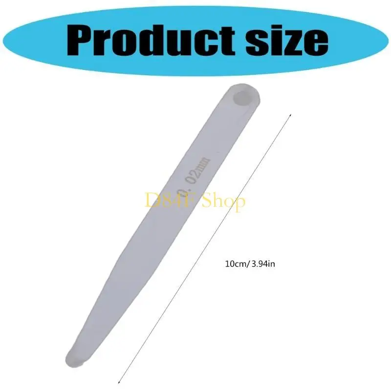 D84F Precisions Feeler Gauge Single Piece For Accurate Measurements In Engineering