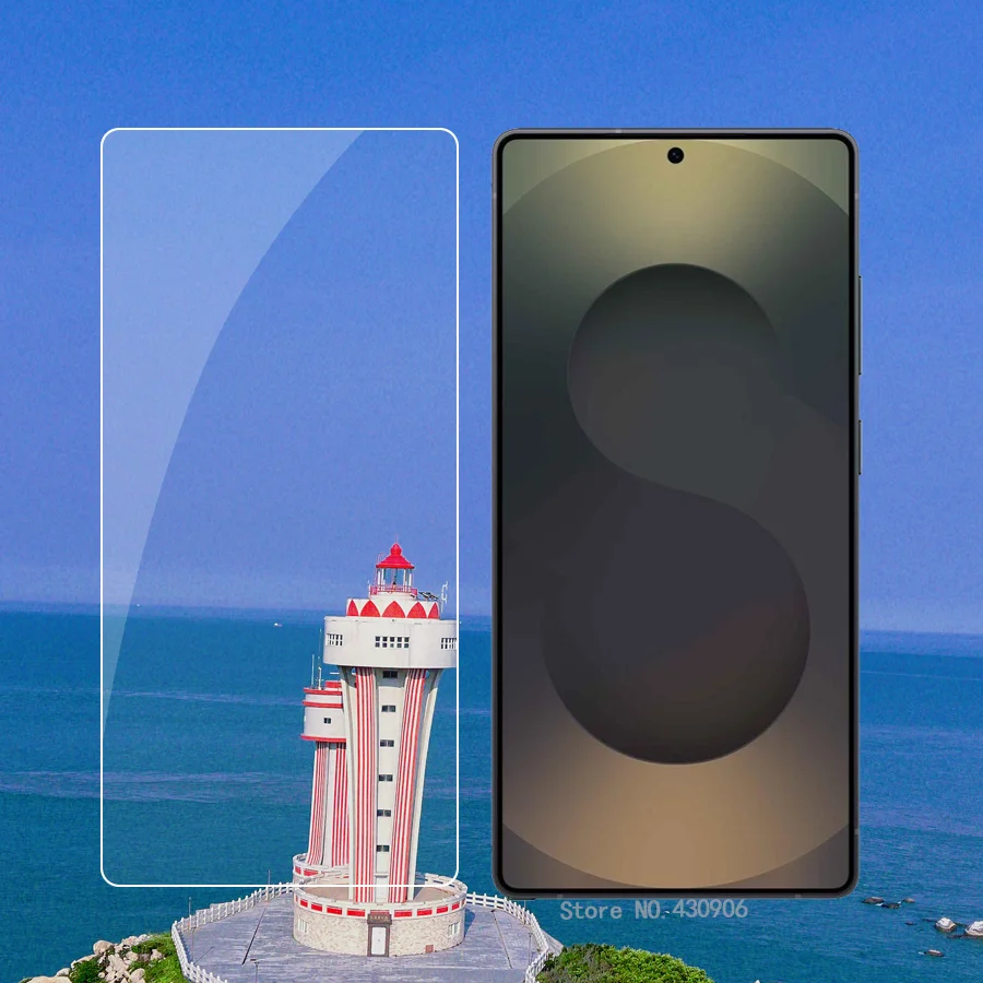 3-teiliger Displayschutz für Samsung Galaxy S25 Ultra, hochwertige transparente Schutzfolie aus gehärtetem Glas, 9H-Kantenbeschichtung – Detail 5