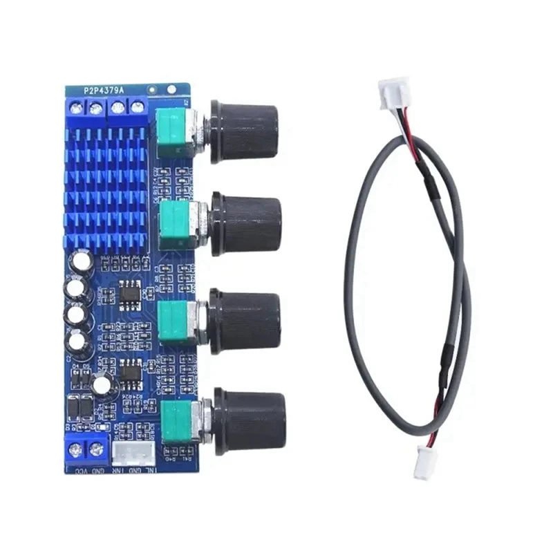 CJSD-XH-M577 고출력 톤 보드 앰프 TPA3116D2 고출력 톤 보드 12-24V 증폭기 보드 모듈