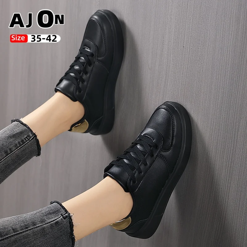 Women's shoes 2025 new trend Joker breathable small white shoes ladies shoes sports casual shoes low-cut shoes 35-42