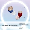JINGHAO 1 Pair Mini Hearing Aids Rechargable In Ear Hearing Amplifier Sound Enhancer Fashion Design 4