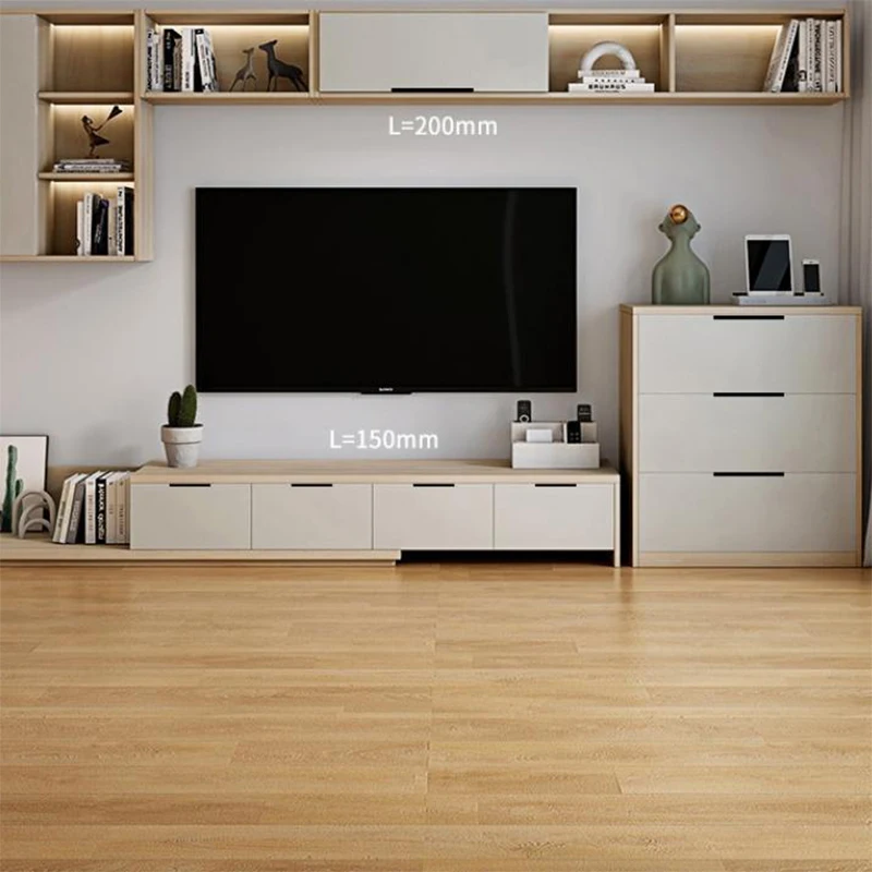 Furniture Handles Kitchen Door Handles Invisible Aluminum Alloy Drawer Wardrobe Cabinet Door Concealed Handle