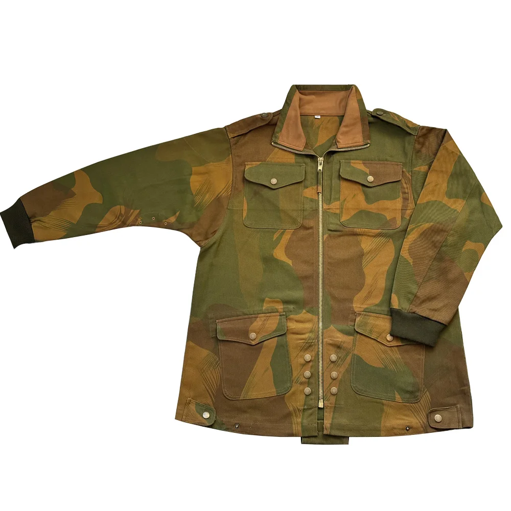 Denison Smock UK Army Retro WW2 Uniform Windbreaker Camo Jacket Outdoor Cloth Waterproof High Quality 5