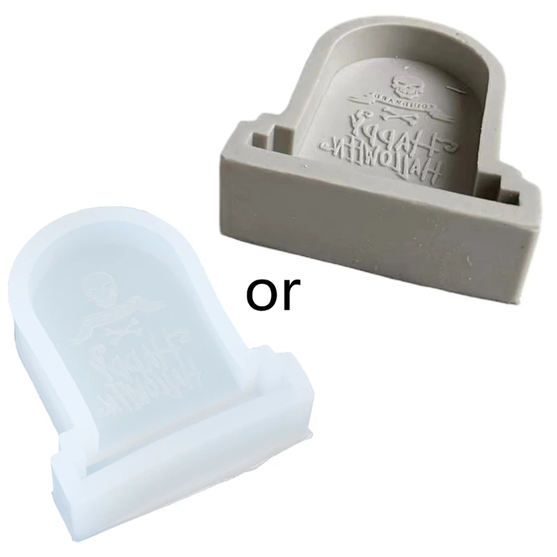 

Halloween Tombstone Silicone Mold Scented Mould DIY Table Ornament Tools