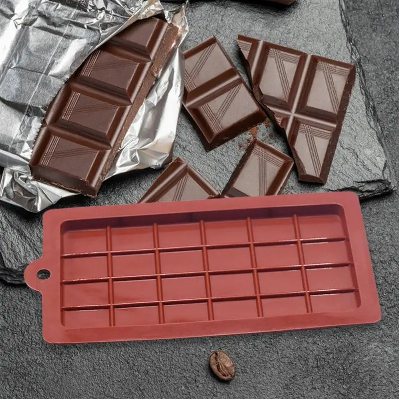 Silicone Mold Biscuit Chocolate Mold Fondant Patisserie Candy Bar Mould Cake Mode Decoration Kitchen Baking Accessories Bakeware