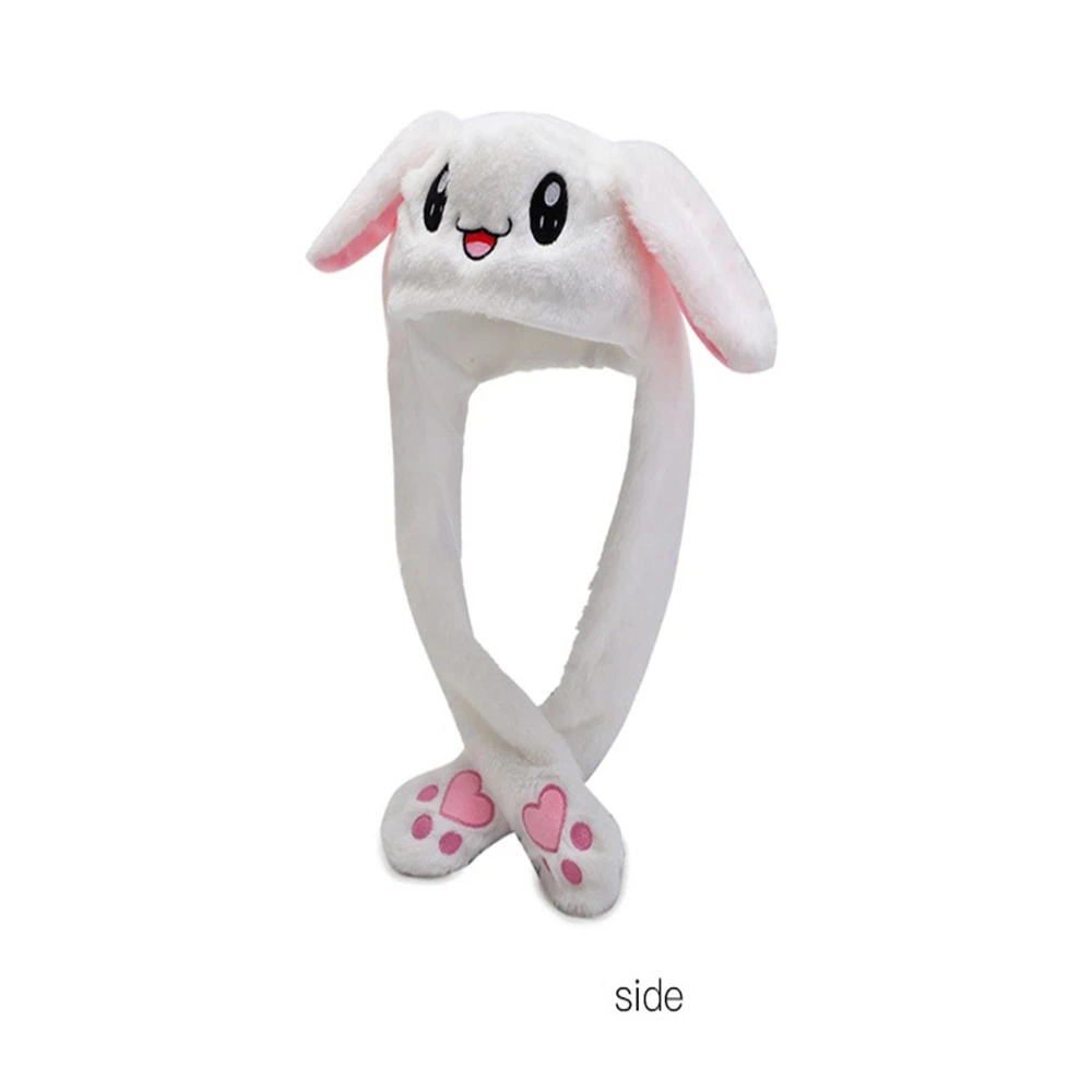 Women's Dancing Rabbit Ear Hat, Cute Caps, Plush Embroidery Women's Hat, Warm Wrap, Gift for Kids, Children, Girls, Boy