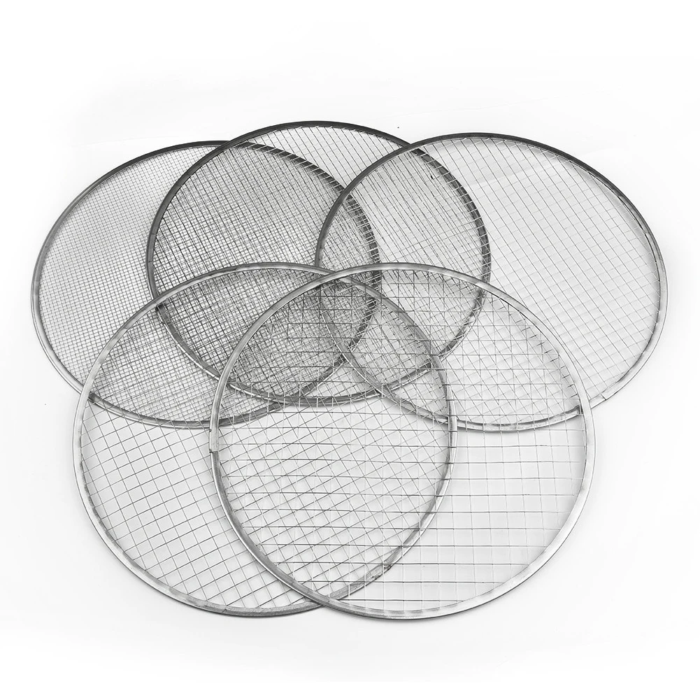 

Stainless Steel Soil Sieve Filter Mesh Garden Soil Filter Potting Bonsai Compost Soil Sieve Garden Flower Plant Nursery Tools