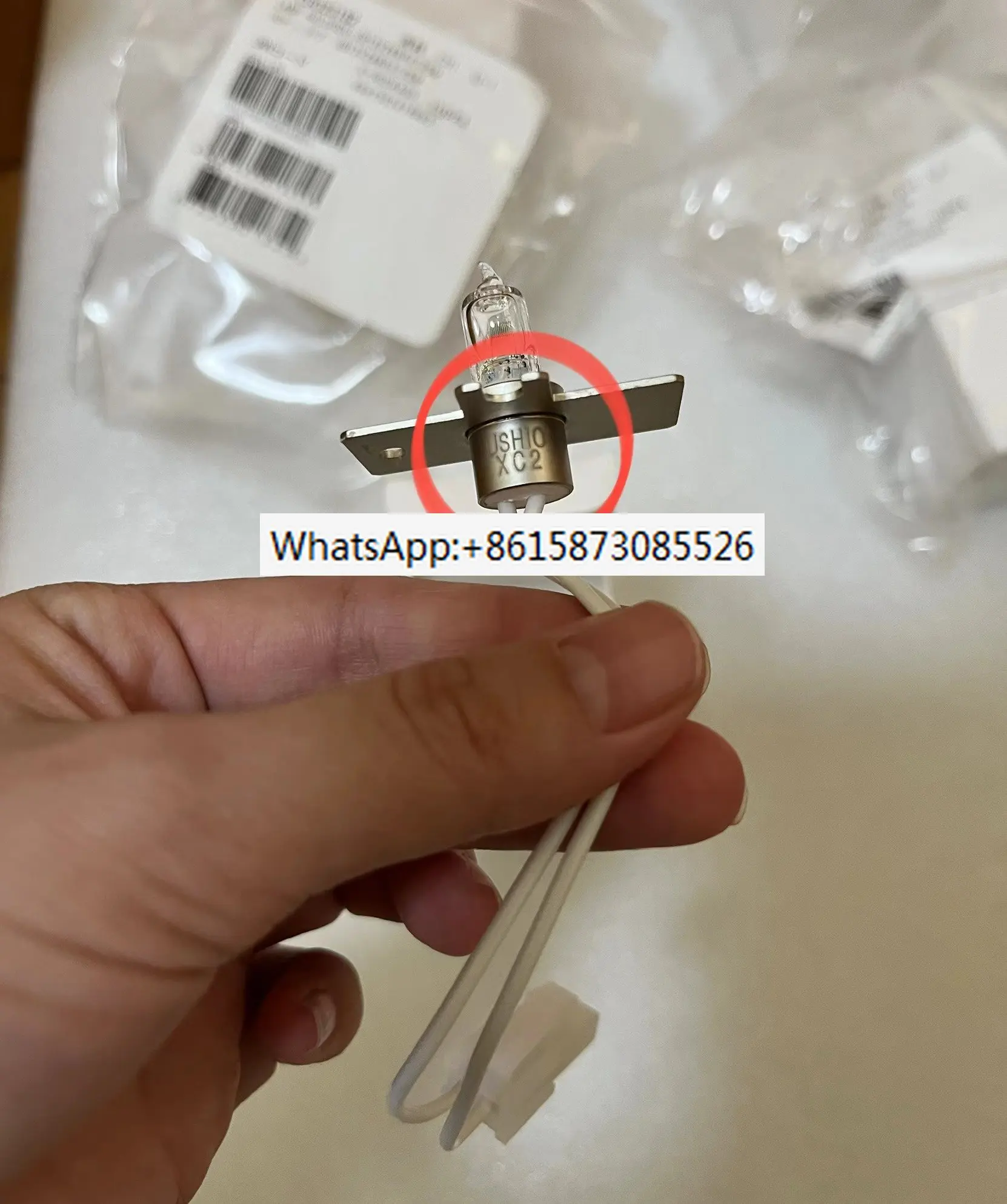 

Lamp Halogen , PN : JB12V24WF6/SSM for sysmex CS1600,CS2000,CS5100 (new)
