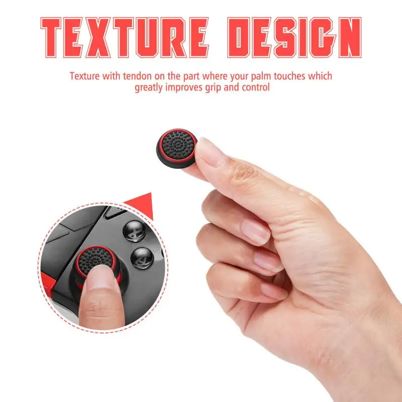 Controller Duim Siliconen Stick Grip Cap Cover Voor Ps3 Ps4 Ps4 Ps5 Xbox One/360/Series X Switch Pro Controllers Game Accessoire