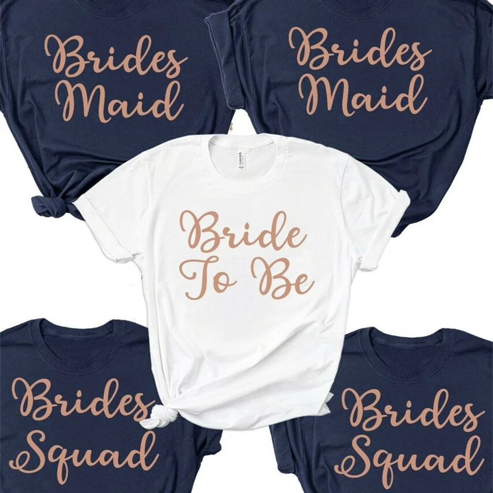 

Party T Shirts Bride To Be Bridesmaid Brides Squad Do Bachelorette