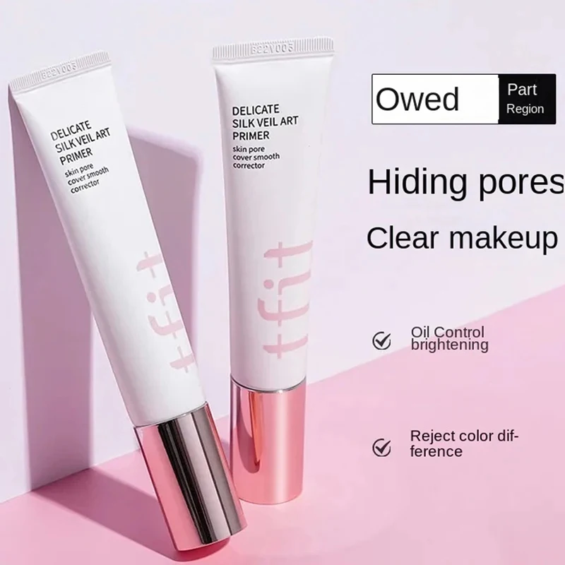 TFIT Makeup Base Face Primer Whitening Invisible Pore Smooth Skin Concealer Brighten Base Makeup Korea Cosmetics images - 6