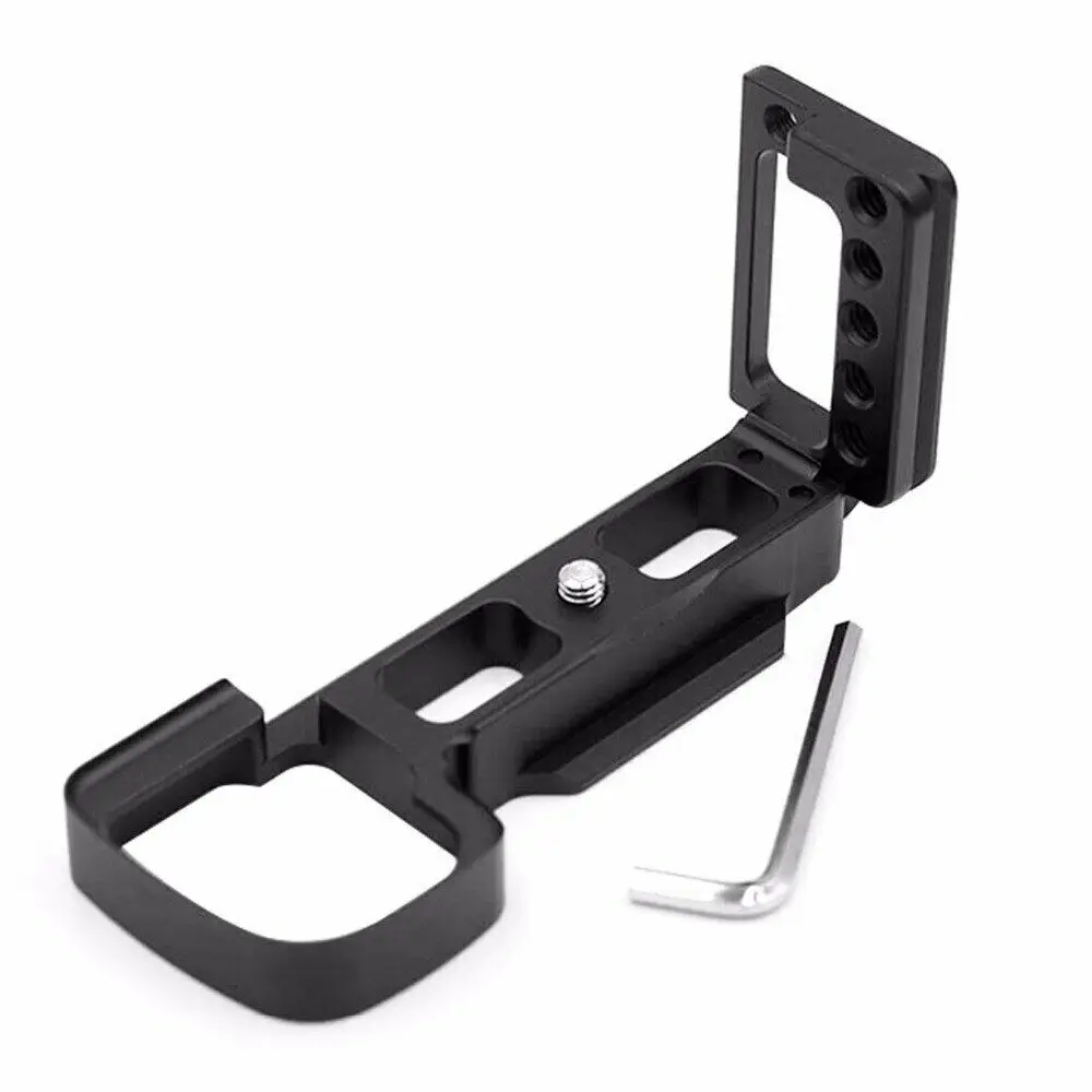 Quick Release Vlog L Plate Bracket Holder Hand Grip for Sony A6000 A6100 A6300 A6400 Digital Camera for Arca Swiss Tripod Head