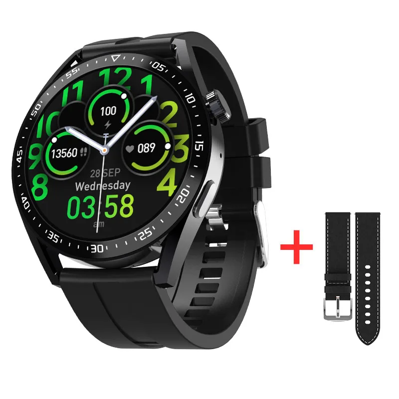 Abmtr HW28 SmartWatch 2022 Men NFC 1.39 Inch Voice Assistant Bluetooth Call Calories Sport Women smartwatch pk Huawei GTR 3 GTS2 