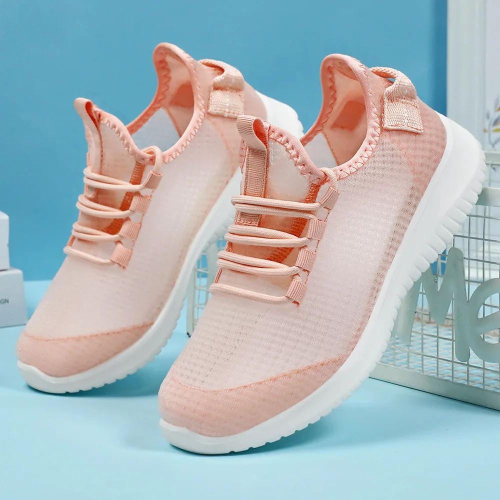 Women 2024 New Women's Shoes Instagram Versatile Casual Shoes Breathable, Lightweight, Comfortable Mesh Sports Shoes for Women