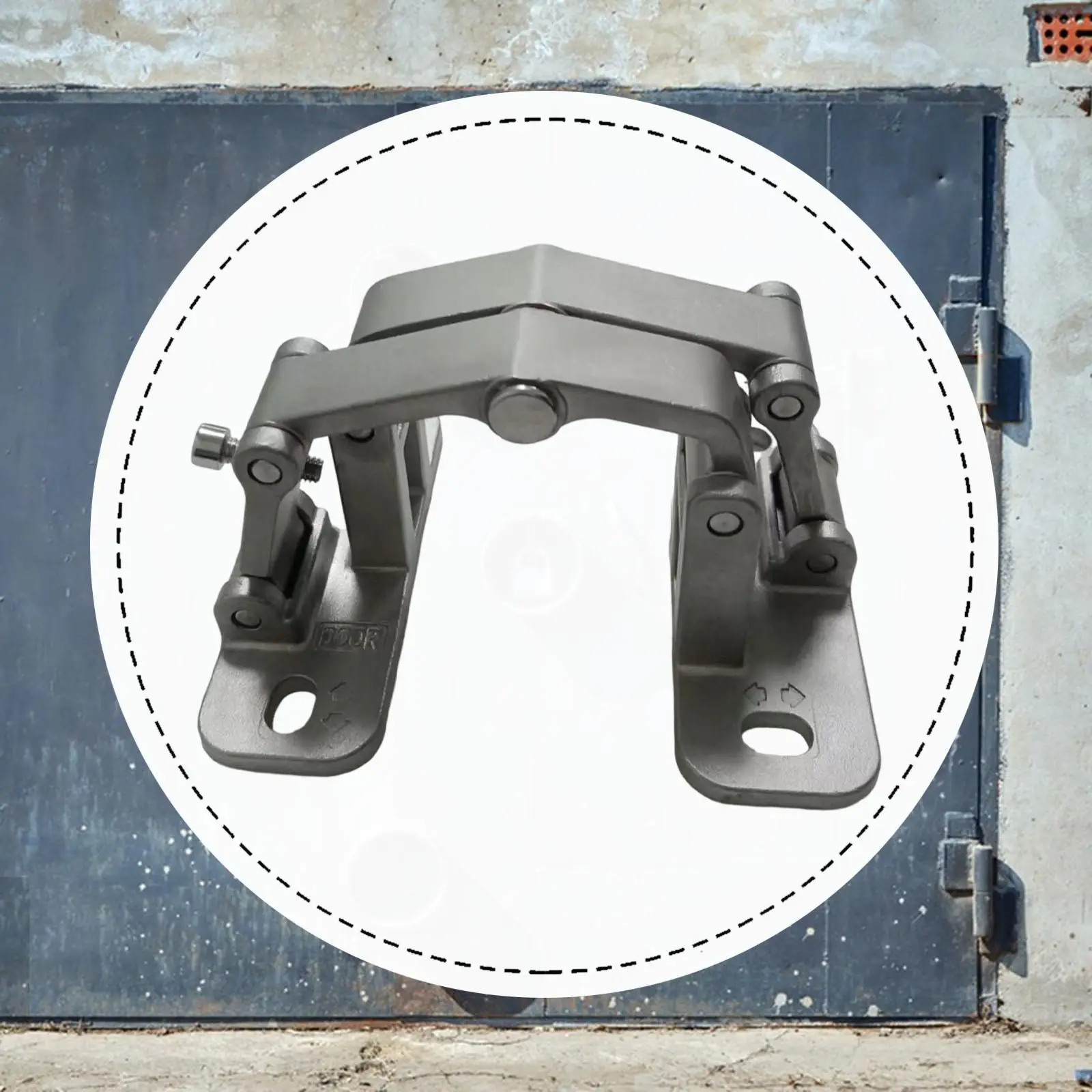 Invisible Stone Door Hinge Multifunctional 70kg Max Load High Strength Heavy Duty Accessories for Fence Gate Thick Doors Invisible Stone Door Hinge Multifunctional 70kg Max Load High Strength Heavy Duty Accessories for Fence Gate Thick Doors