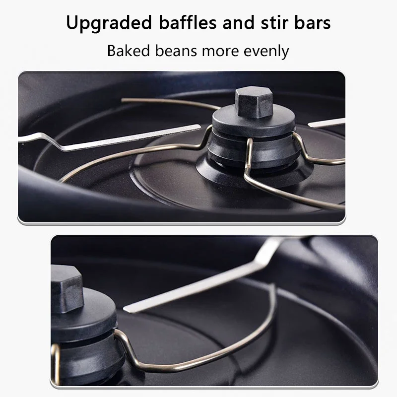 Coffee Roaster Coffee bean roaster peel tea baking household electric automatic cooling small roasted bean roasting machine