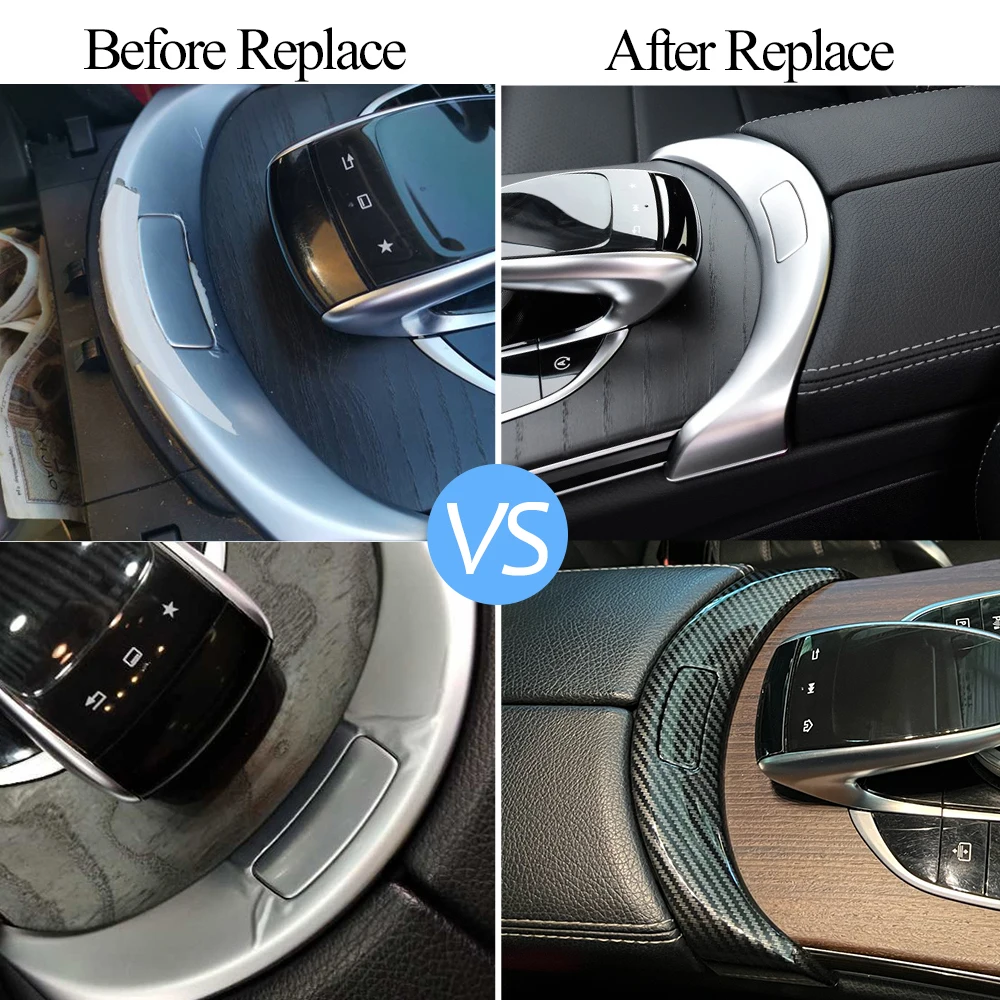 Car Center Console Armrest Cover Button Central Storage Box Switch car center console cover car console storage box car arm rest handle For Mercedes BENZ C Class W205 C300 C400 GLC W253 2056803407
