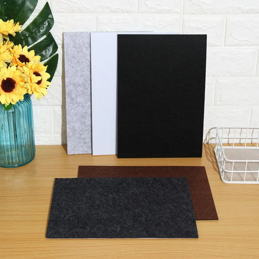 Self-Adhesive Anti-Slip Felt Pads for Furniture Legs, Floor Protection Mats, 21*30cm, Customizable Cutting