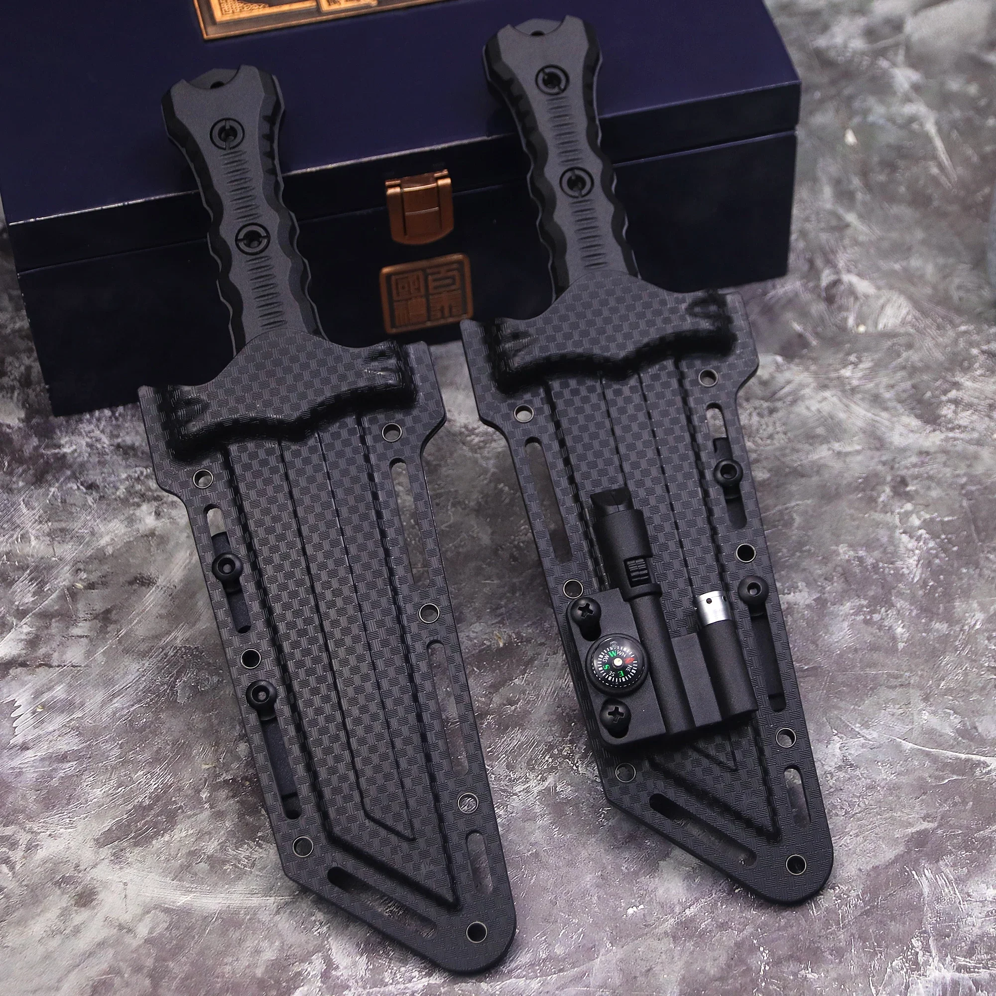 WPKOPYA (U.S.A) outdoor hunting straight Knife Blade HQ